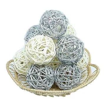 Natural Wicker Balls from Thailand for Stunning Decor
