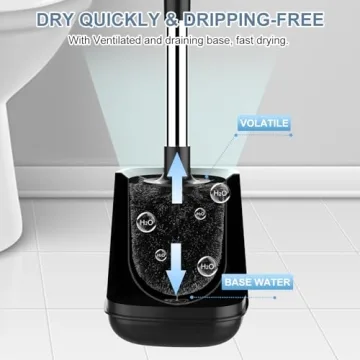 SetSail Premium Toilet Bowl Brush for Modern Bathrooms