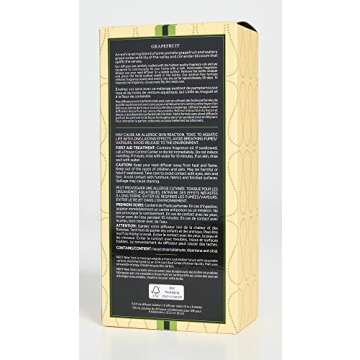 NEST Fragrances Pomelo Reed Diffuser, Lasting Home Aroma