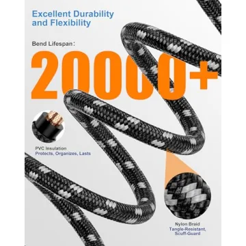 Durable 10ft Foboiu Guitar Cable for Ultimate Sound Quality