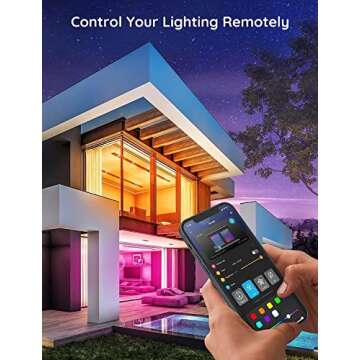 Govee Smart LED Strip Lights - 65.6ft WiFi LED Lighting with Voice Control
