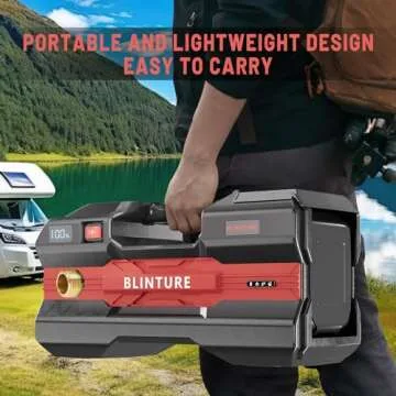 Portable Self-Priming Transfer Pump for Garden and Pools