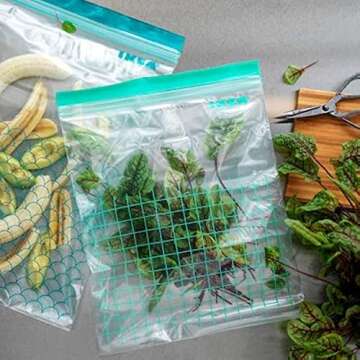 Ikea ISTAD Reusable Bags, Freezer Safe Storage Solution