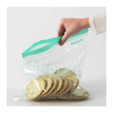 Ikea ISTAD Reusable Bags, Freezer Safe Storage Solution