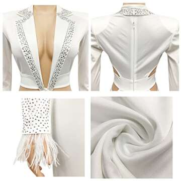 Sexy Rhinestone Bodycon Dress for Stylish Nights Out