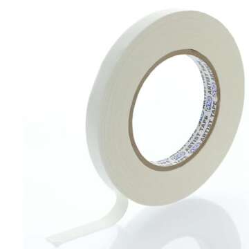 Pro Art Artist Tape - 1/2" x 60 Yards, White Roll