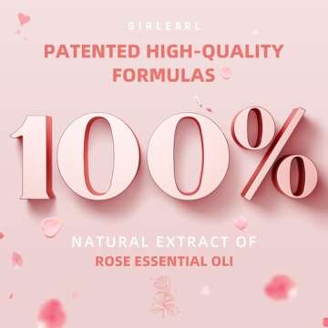 GIRLEARLE Hard Wax Beads for Hair Removal, 2.5lb, Rose Oil Infused, Brazilian Bikini Wax for Women Men, Sensitive Skin, Full Body Legs Face Underarms Waxing Beads