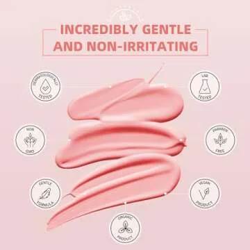 GIRLEARLE Hard Wax Beads for Hair Removal, 2.5lb, Rose Oil Infused, Brazilian Bikini Wax for Women Men, Sensitive Skin, Full Body Legs Face Underarms Waxing Beads