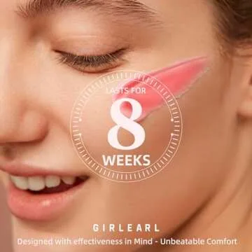 GIRLEARLE Hard Wax Beads for Hair Removal, 2.5lb, Rose Oil Infused, Brazilian Bikini Wax for Women Men, Sensitive Skin, Full Body Legs Face Underarms Waxing Beads