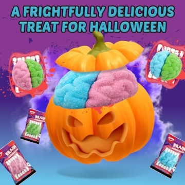 Halloween Gummy Brain Marshmallows - 5.29oz Pack