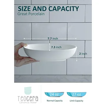 Elegant Teocera Pasta Bowls Set for Kitchen Essentials
