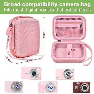 Colorful Digital Camera Case for Kids - Compact & Durable