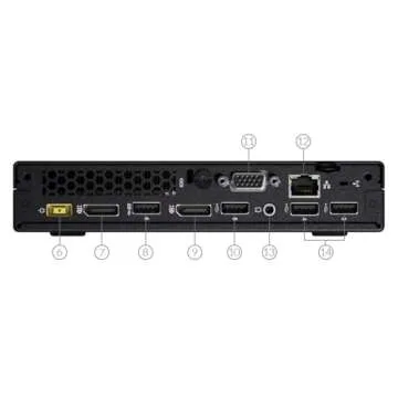 Lenovo M715q Tiny PC & 21.5'' FHD Monitor - Power & Style