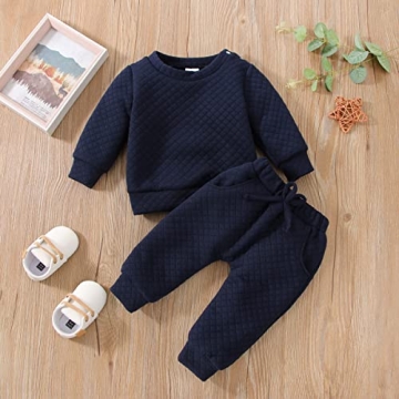Fall Knitted Baby Outfits for Boys and Girls 0-3 Years