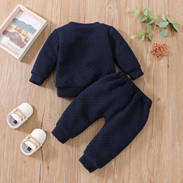 Fall Knitted Baby Outfits for Boys and Girls 0-3 Years
