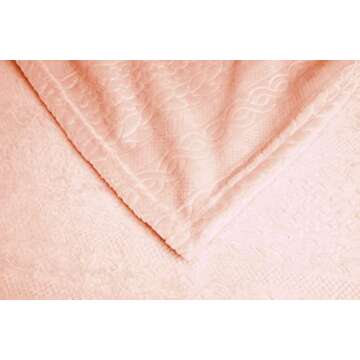 COCOPLAY W Throw Blanket for Couch (999-Pink, Throw（30''×40''）)