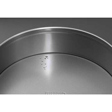 Kaiser Springform Pan, Stainless Steel Black, 28 cm