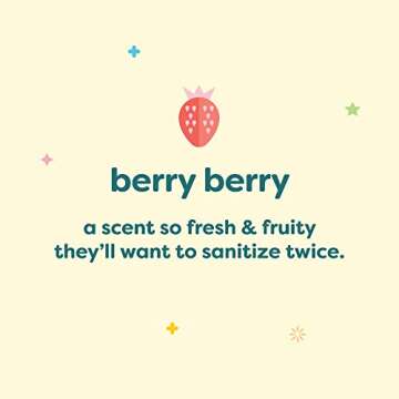 Babyganics Foaming Pump Hand Sanitizer, Alcohol Free, Berry Berry, Kills 99.9% of Common Bacteria, Moisturizing, 8.45 Fl Oz (Pack of 3)