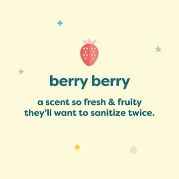 Babyganics Foaming Pump Hand Sanitizer, Alcohol Free, Berry Berry, Kills 99.9% of Common Bacteria, Moisturizing, 8.45 Fl Oz (Pack of 3)
