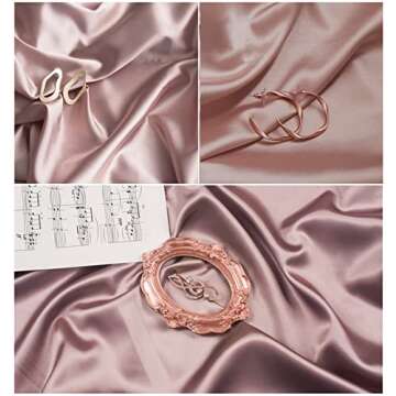 iProtech 3PCS Product Photography Backdrop,Luxury Silk Texture Photo Props for Food Jewelry Cosmetic Makeup Photoshoot