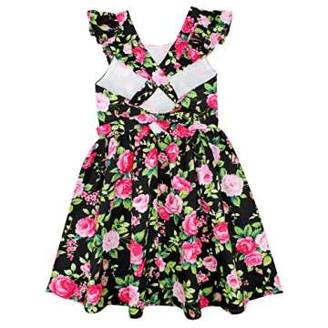 Stylish Floral Cotton Romper for Summer Kids