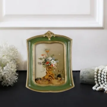 Kangce Vintage Picture Frame Antique 4x6 Decorative