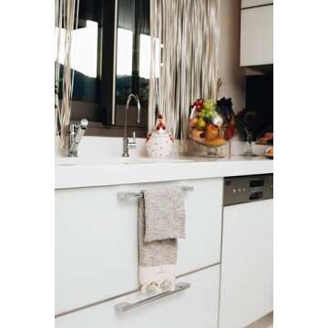 SMYRNA TURKISH COTTON Vintage Series Turkish Hand Towels, 16x40 inch, Decorative Turkish Hand Towels for Bathroom, Kitchen, Face, Hair, Tea, Yoga, Gym, Dishcloth Set of 2, Beige