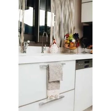 SMYRNA TURKISH COTTON Vintage Series Turkish Hand Towels, 16x40 inch, Decorative Turkish Hand Towels for Bathroom, Kitchen, Face, Hair, Tea, Yoga, Gym, Dishcloth Set of 2, Beige