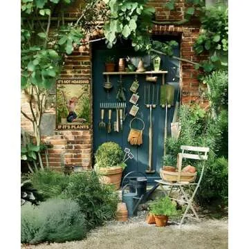 Bestylez Gardening Gifts Vintage Gardening Sign It‘s Not Hoarding If It's Plants Tin Sign for Home Garden Greenhouse Living Room Bedroom Outdoor Decor 8X12 Inch (3066)