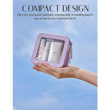Stylish Mini Makeup Bag for Travel and Everyday Use