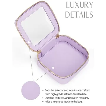 Stylish Mini Makeup Bag for Travel and Everyday Use