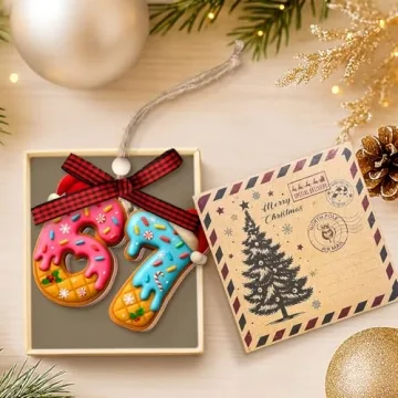 67 Donut Ornament - Funny Holiday Decor for 2025