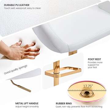 Vogue Furniture Direct Adjustable Bar Stool - Modern Design