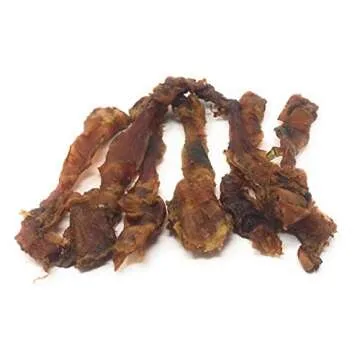 Sancho & Lola's Black Angus Beef Achilles Tendon Dog Chews - 9oz (7-10) Hickory & Mesquite Smoked/Made in Nebraska in Human-Grade in USDA Approved Facility/Naturally Grain-Free Rawhide-Free