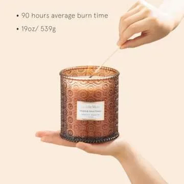 LA JOLIE MUSE Hearth Velvet Candles for Cozy Homes