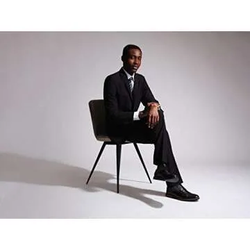 Ben Sherman Men's Modern Fit Suit Separate Blazer (Blazer and Pant), Black, 38S