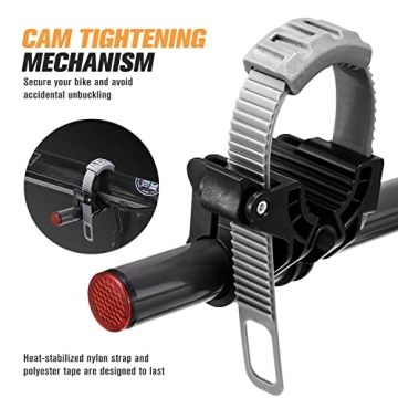 LITE-WAY Bike Rack 4 Bike Capacity Durable Hitch Mount