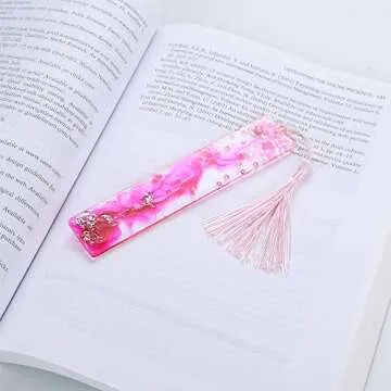 2 Pack DIY Bookmark Resin Mold, 2019 New Product Bookmark Silicone Molds, Jewelry DIY Craft Transparent Mold
