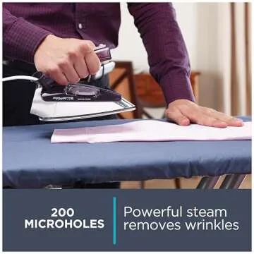 Rowenta Compact Travel Iron with Dual Voltage and Steam