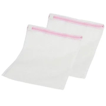 Durable 2-Pack Mesh Wash Bags for Delicates