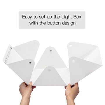 Depthlan Folding Photo Studio Kit for Small Products