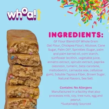 Whoa Dough Edible Cookie Dough Bars - Gluten Free Snack