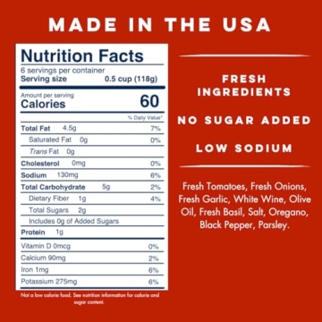 Yo Mama's Keto Marinara Sauce - Low Carb & No Sugar Added