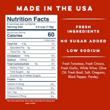 Yo Mama's Keto Marinara Sauce - Low Carb & No Sugar Added