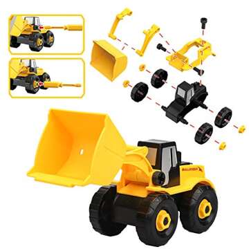 Sanlebi Take Apart Truck Car Toys - STEM Building Set