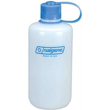 Nalgene HDPE Narrow Mouth Water Bottle – Durable & BPA-Free