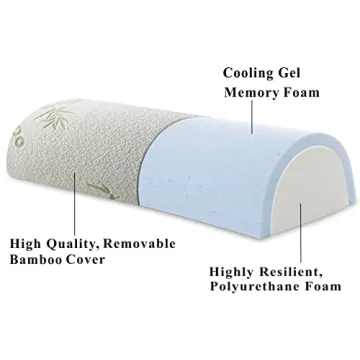 InteVision Support Pillow - Best for Back and Side Sleepers