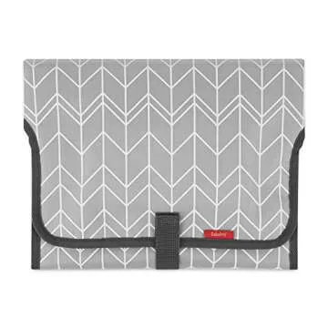 Portable Changing Pad for Baby|Travel Baby Changing Pads for Moms, Dads|Waterproof Portable Changing Mat with Built-in Pillow|Excellent Baby Shower/Registry Gifts