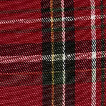 DII Holiday Dining Table & Kitchen Décor Metallic Fabric, Christmas Napkin Set, 20x20, Red Tartan P...
