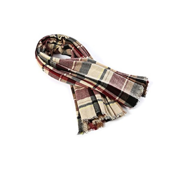 American Trends Women's Warm Classic Tassel Scarf